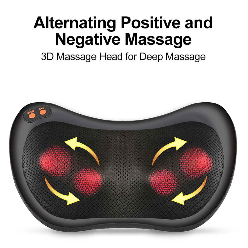 ThermaRelief Pro - Heated Shiatsu Massage Pillow